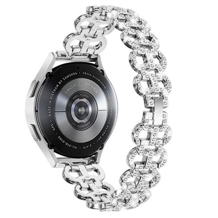 20 mm klockarmband i zinklegering till Galaxy Watch4 40 mm 44 mm/ Watch4 Classic 42 mm 46 mm/ Watch 5 40 mm 44 mm