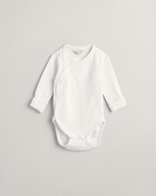 GANT - Baby pointelle body white