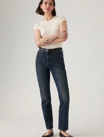 Levi's Wedgie Slim Parallel Life - Blue - 30 x 30