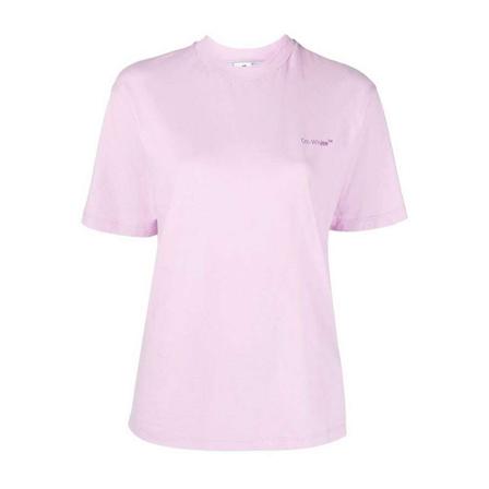 Off White, T-Shirts Różowy, Kobieta, Rozmiar: XS