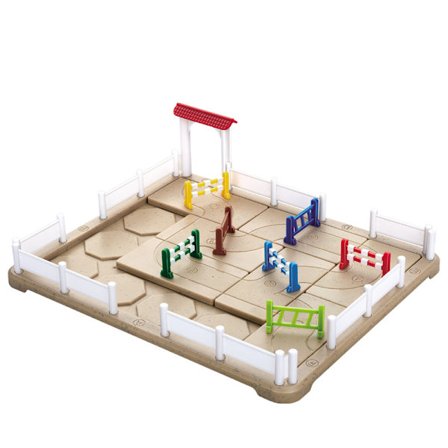 Equestrian Club Spill - Morsomme Leketøy for Barn - Flerspiller Interaktivt Brettspill