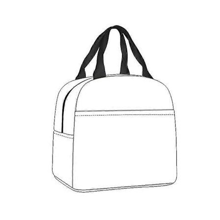 Minecraft Madkasse til Børn Skole Madbeholder Isoleret Madbærer 20ml Multi-Farvet