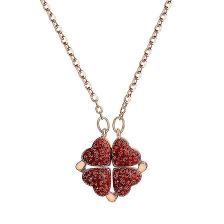 Kvinners favoritt S925 sølvkløvernkjede