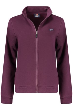 Norway 1963 Felpa Con Zip Donna Viola