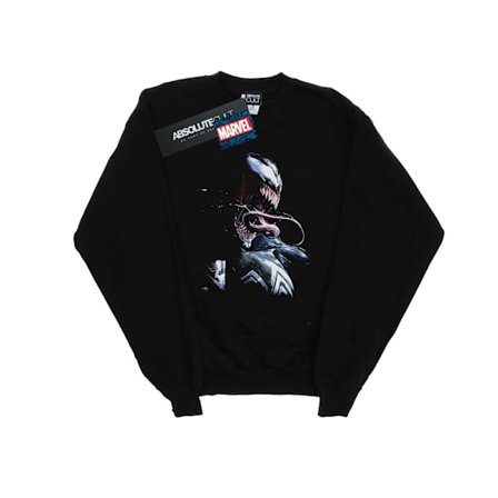 Marvel Boys Venom Painting Sweatshirt 5-6 år Svart