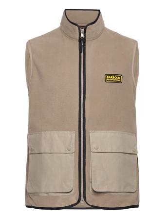 B.intl Oak Fleece Vests Fleeces & Midlayers Beige Barbour*Betinget Tilbud