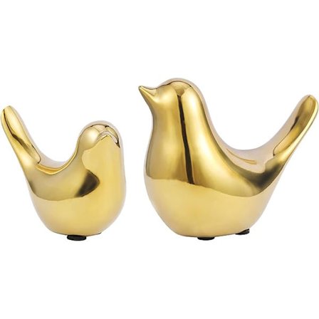 Kultainen lintuhuoneen sisustus, söpö koti toimisto olohuone toimisto koti