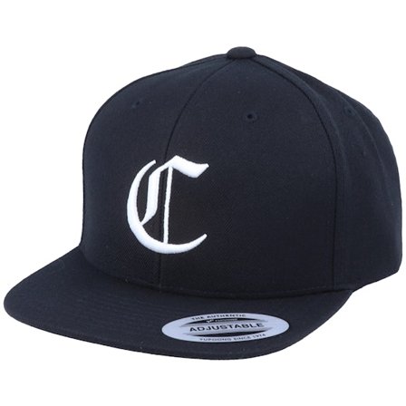 Kiddo Cap - Black - snapback - Cap - Kids C Letter 3D Black Snapback - Hatstore