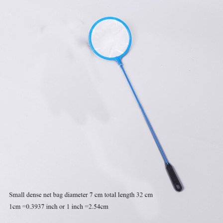 Fiskenett reke akvarium fisketank høy tetthet lite fisk fint nett