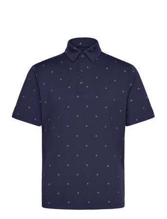 Ua Plyoff 3.0 Prntd Polo Lb Navy Under Armour