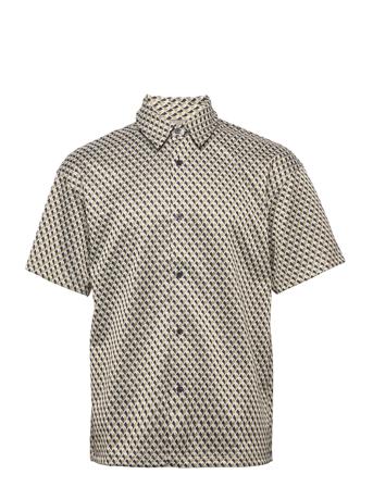 Akoko Shirt 14279 Kortærmet Skjorte Multi/mønstret Samsøe Samsøe