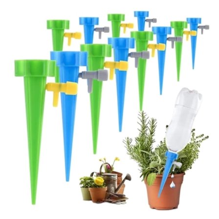 12/24 st Automatisk bevattningsanordning justerbar vattendroppare