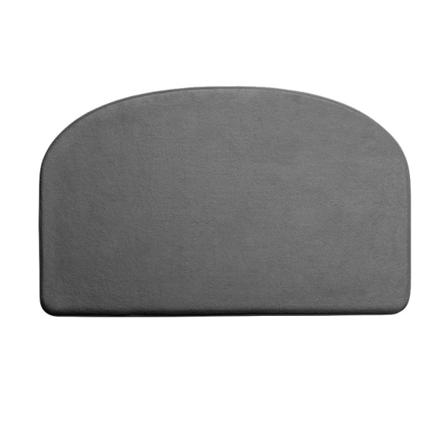 Halvrund grå - Halvsirkel grå - Halvsirkel 50*80cm Sklisikker