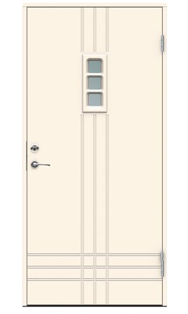 Swedoor Bengal Ytterdörr vit (S 0502-Y) 2080x988 mm, Dörrar