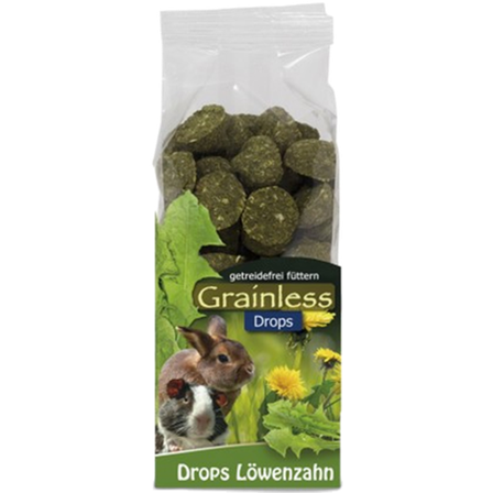 JR FARM - Grainless Drops Dandelion Green 140 g - Smådyr - Godbiter og gnagestenger - Belønningsgodbit for smådyr - ZOO.no