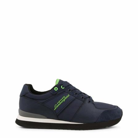 Automobili Lamborghini Sneakers E0Xubsa3 , Blauw , Heren , Maat: 40 EU