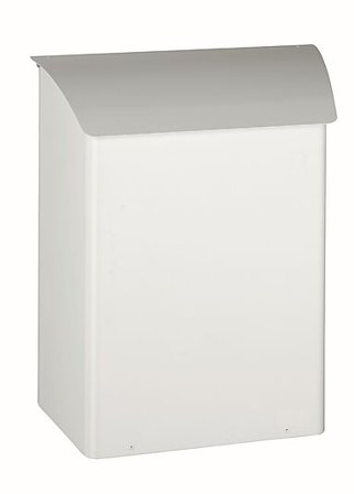 ME-FA POSTKASSE HVIT ADAGIO LIGHT (56) DESIGN KASSE UTEN LÅS