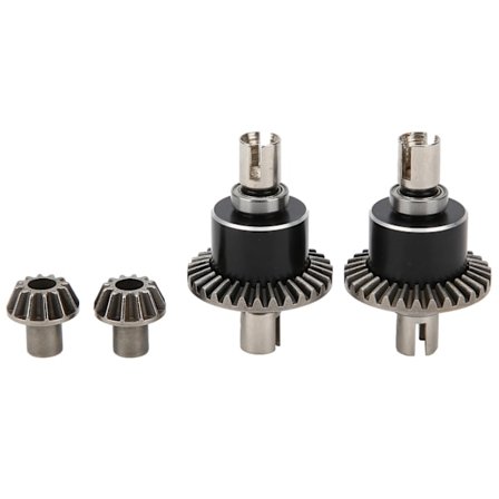 Metal Differential Gear Drive Gear Wheel Set Passer til WLtoys 144001 1/14 RC Bilmodel