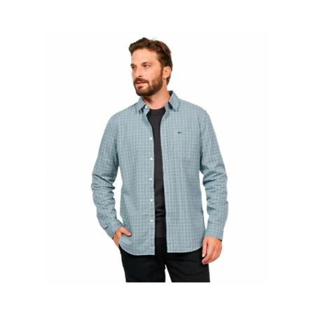 Lacoste Casual Shirts , Blauw , Heren , Maat: 6XL