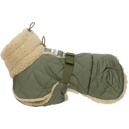 PAIKKA Quilted Sherpa Jacket 35-50 cm Olive