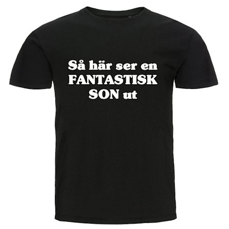 T-shirt - Så här ser en fantastisk son ut