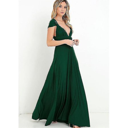 Women's Evening Multi Way Wrap Bridesmaid Formal Long Maxi Dress (many Colors) #ysm2035