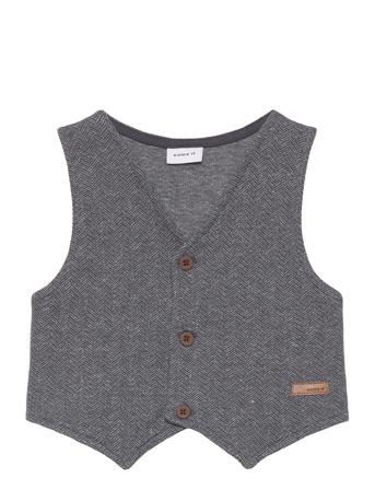 Nbmrobino Waistcoat Grey Name It