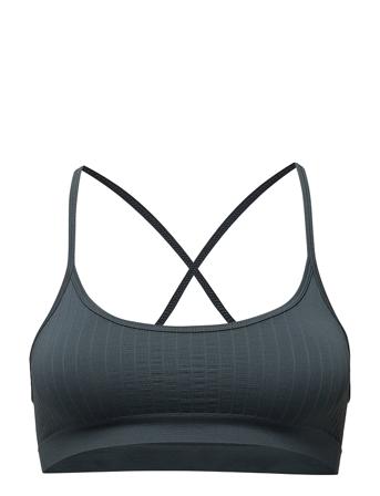 Seamless Bra Top Lingerie Bras & Tops Sports Bras - ALL Harmaa Filippa K Soft Sport