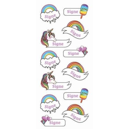 Namnstickers Signe - Tinka