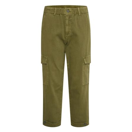 Kaffe KAelektra Cropped Bukser Grøn, Dame, Størrelse: XL