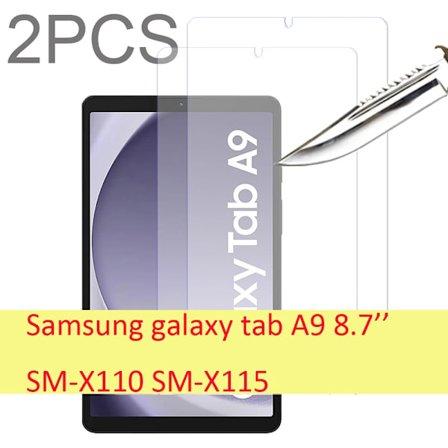 2 st för Samsung Galaxy Tab А9+ 11'' A9 plus SM-X210 X215 X216/A9 8.7'' Härdat glas skärmskydd surfplatta skyddsfilm