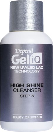 Depend Gel iQ High Shine Cleanser, Step 5, Makeup, Gelénegle, Øvrigt