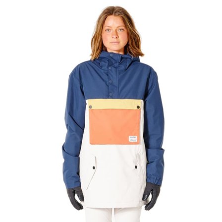 Rip Curl Women's Primative Anorak Jacket Women unlined ski jackets Blue L
