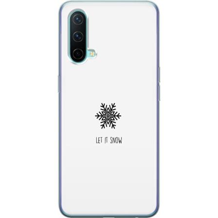 OnePlus Nord CE 5G Gjennomsiktig deksel La det snø