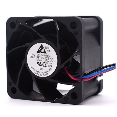 1 kpl Ffb0412shn 4028 4cm 12v 0.60a -voimakas ilmavirtaus tuuletin 40x40x28mm tuuletin Antminer Awp8 Psu jäähdytykseen