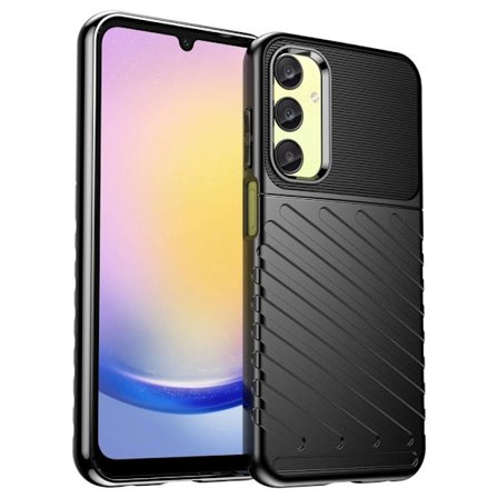 Thunder Samsung Galaxy A25 deksel - Svart Black
