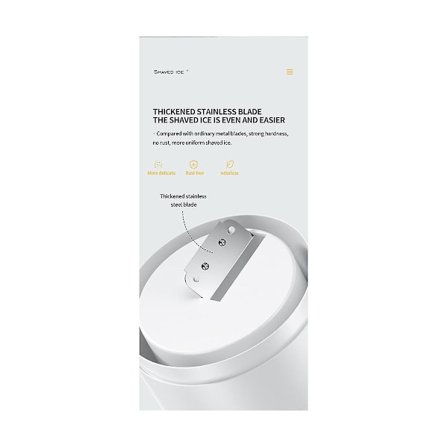 Liten Manuell Isknuser Hjemme Is Shaver Hånddrevet Isknuser Mini Hagl Is Millers Is Grinder