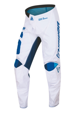 Pantaloni Cross ANSWER SYNCRON CC Blu-Bianco 36