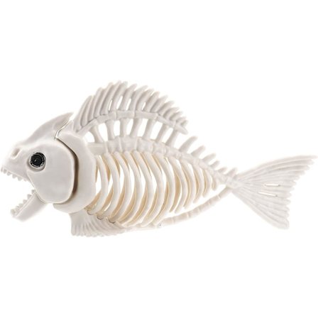 Skelettfisk 10.24" Falsk Fisk Plastben Djurben Ha,ZQKLA