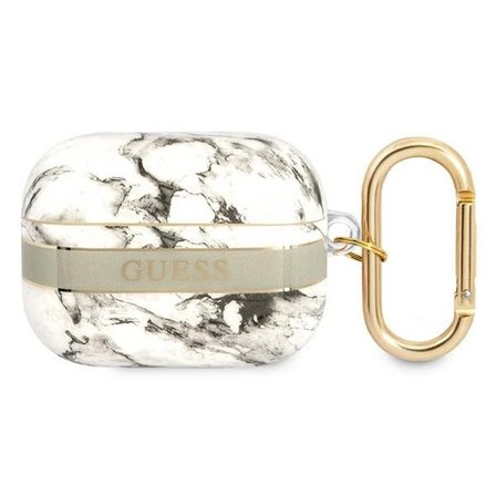 Guess GUAPHCHMAG AirPods Pro-cover grå/grå Marble Strap Collection