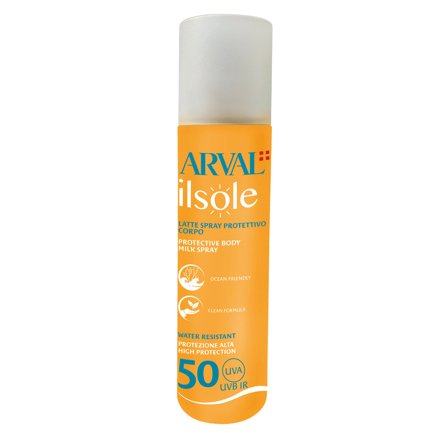 Arval Ilsole Latte Spray Protettivo Corpo SPF50 200ml - Latte solare corpo alta prot.