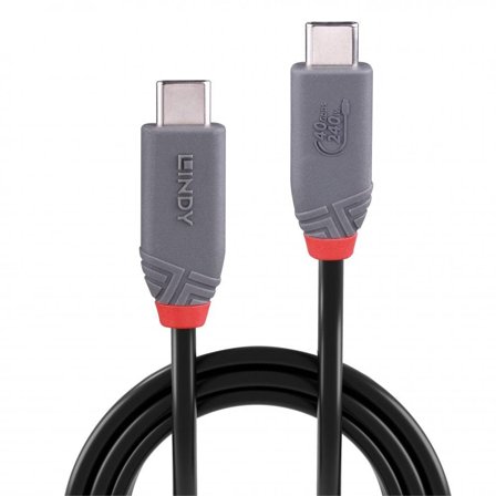 Lindy 1.5m USB 4 240W Type C Cable,