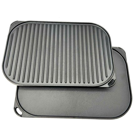 Carl Victor Vendbar grill- og stegeplade 40x28 cm - Sort | KitchenOne