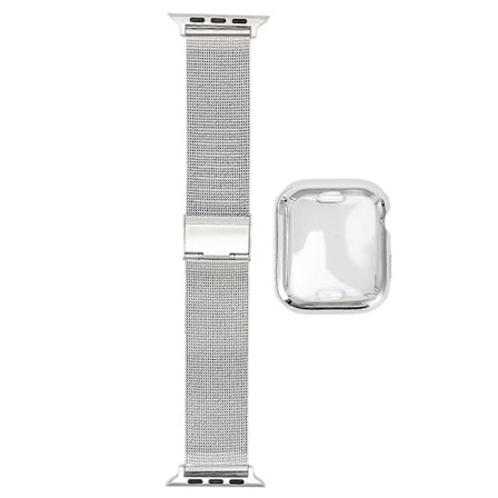 Urrem & Rem & Beskyttelsesetui til Ur, Ridsefast, Udskiftningstilbehør, Passer til iWatch 40mm