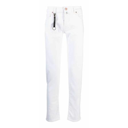 Incotex Straight Jeans vit, Herr, Herr, Storlek: W33