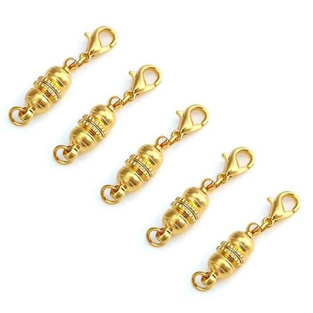 5 kpl hummerilukkoja tyylikäs muoti ainutlaatuinen korut hummerilukot magneettiset hummerilukot rannekorun lukot naisille aikuisille