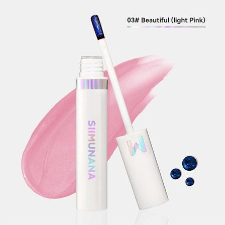 7 farver Siimunana Lip Stain, Imaginaryls Lip Stain Langtidsholdbar Mat Non-stick Kop