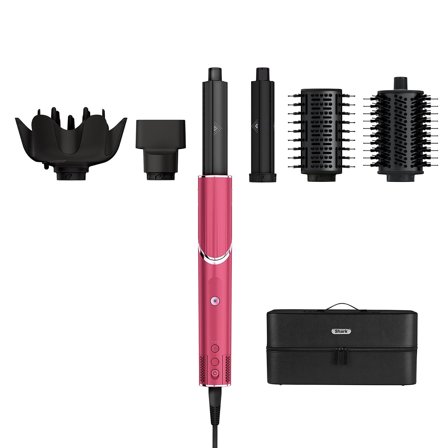 SHARK BEAUTY FlexStyle STYLER E ASCIUGACAPELLI SHARK COMPLETE SET - Pink Malibu - Asciugacapelli