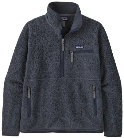 Patagonia W's Retro Pile Marsupial Pullover Smolder Blue