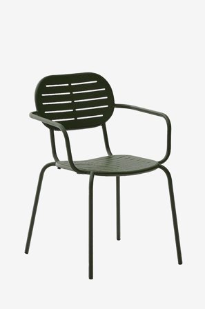 Kave Home - Utendørs lenestol - brai - Grønn - Lenestoler, utendørs - Fra Homeroom